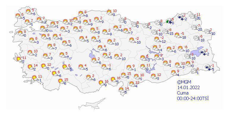 Son dakika haberi: İstanbula kar geliyor Flaş sıcaklık uyarısı