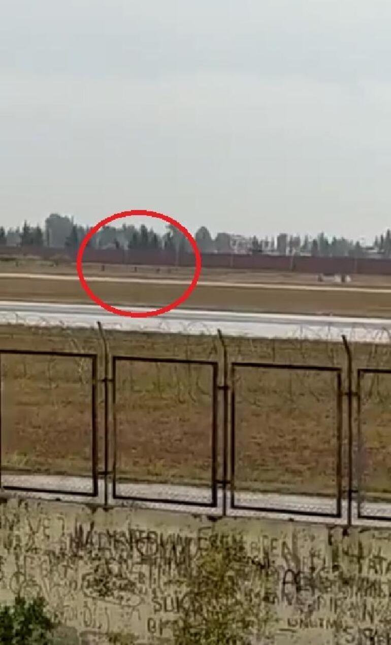 Son dakika Adana Havalimanında korku dolu anlar: Piste inen uçağın önüne çıktılar Çok sayıda gözaltı