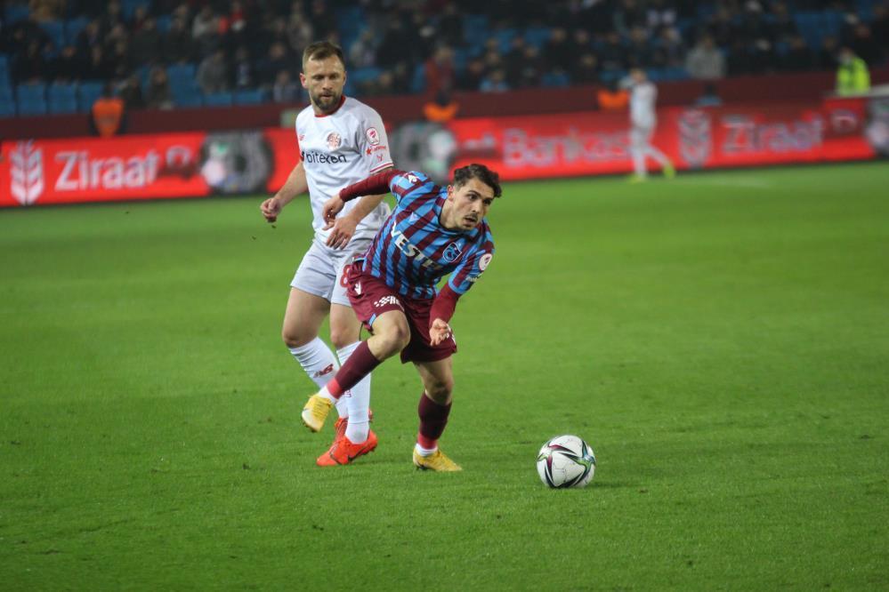 Trabzonspor, kupada Antalyasporu yenerek adını finale yazdırdı