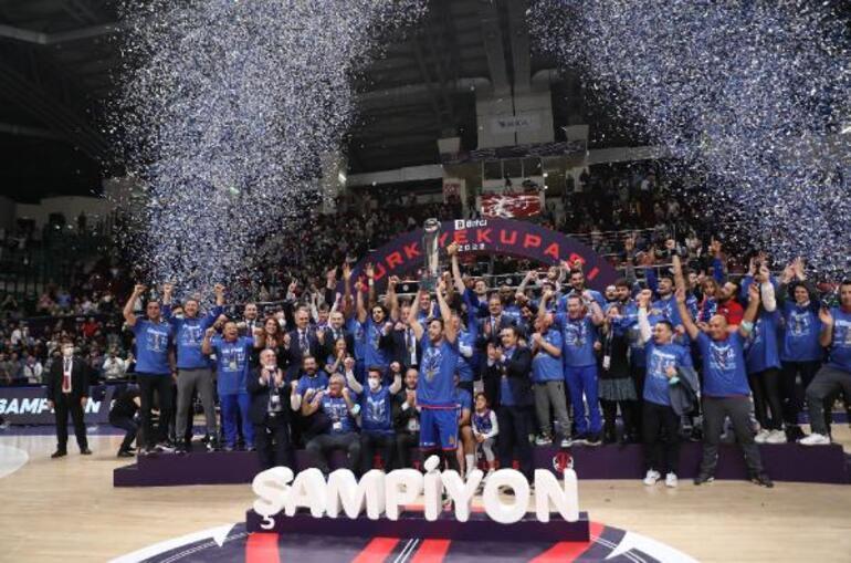 Türkiye Kupasında şampiyon Anadolu Efes oldu