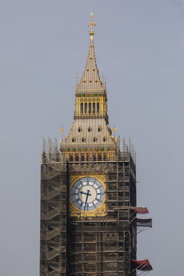 Big Ben restorasyonunda sona gelindi