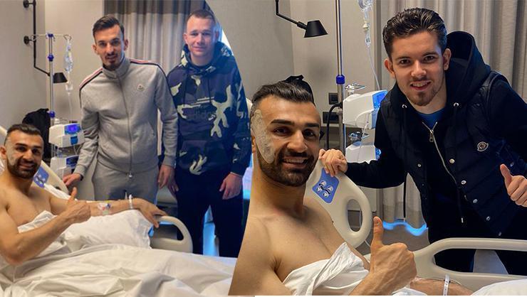 Fenerbahçede Serdar Dursun elmacık kemiğinden ameliyat oldu