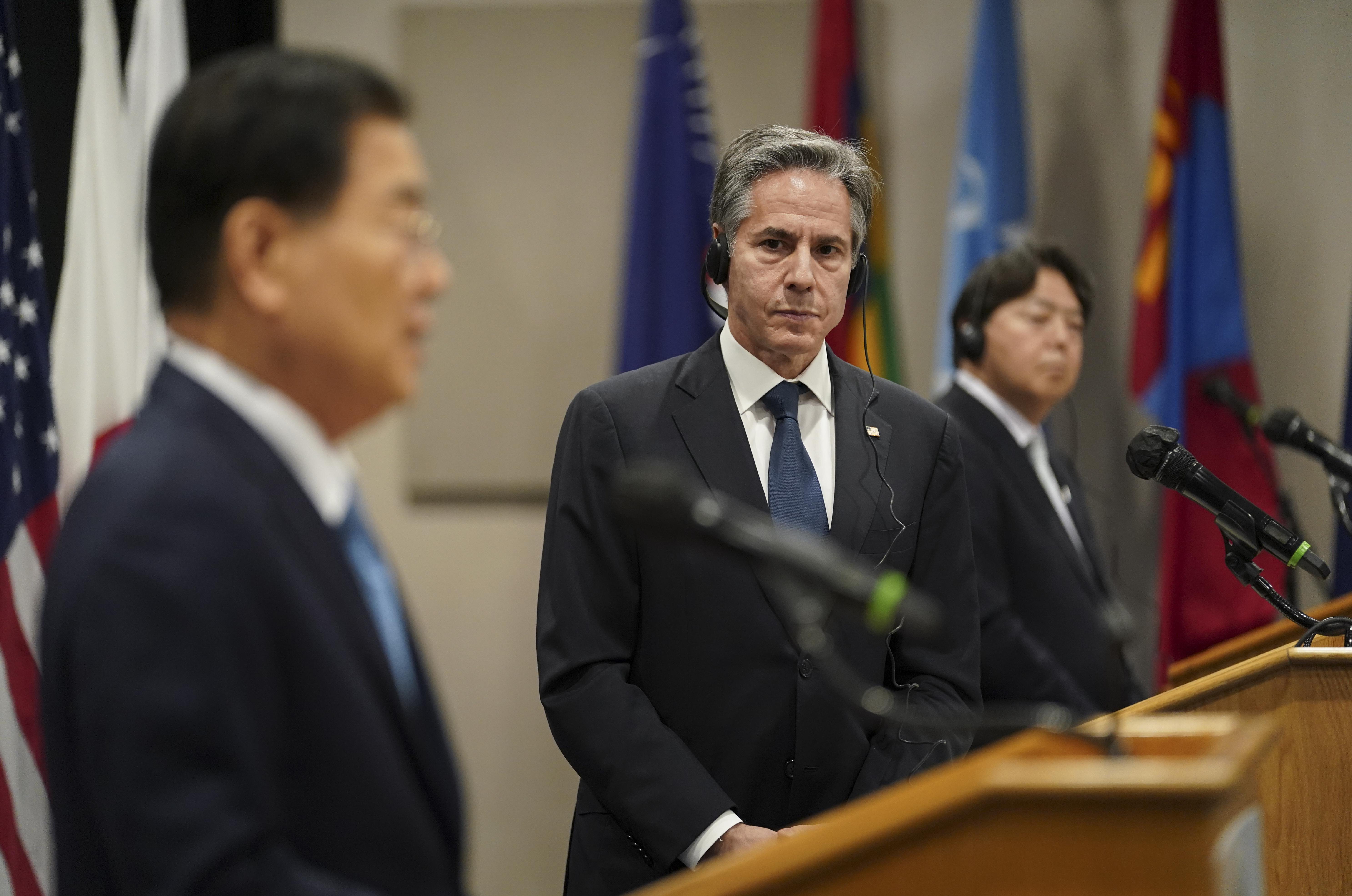 ABD, Japonya ve Güney Kore, Kuzey Koreyi görüşmek üzere bir araya geldi