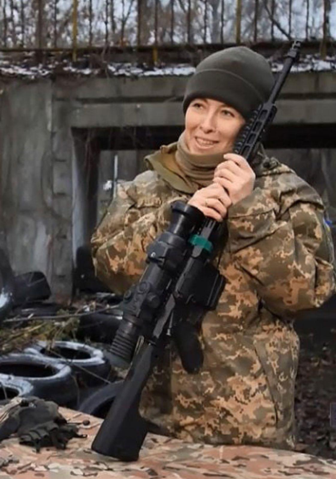 Ukraynalı keskin nişancı Olena: Üçüncü Dünya Savaşı var