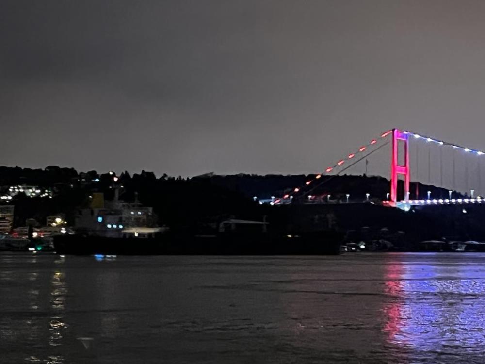 Rusya’dan gelen ayçiçeği yağı yüklü gemi İstanbul Boğazı’na ulaştı