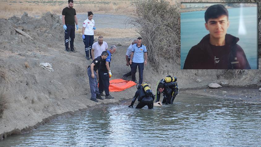 17 yaşındaki Hüseyin, gölet kanalında boğuldu