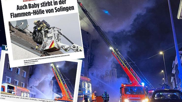 Solingen'de yangın faciası! Biri bebek 4 Türk hayatını kaybetti