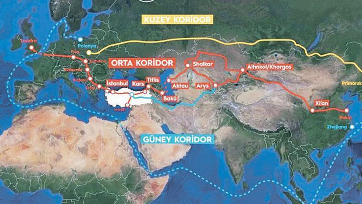 Doğu-Batı ticaretinin rotası değişiyor! Türkiye demir ağlarla dünyayı bağlayacak