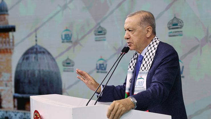 Cumhurbaşkanı Erdoğan: Modern firavun görmek isteyenler Gazze'ye baksın