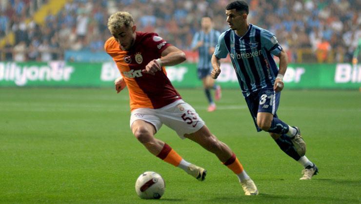 Adana Demirspor - Galatasaray maçında rekor üstüne rekor! ! Lider Aslan 3 puanı 3 golle aldı: 0-3