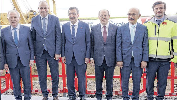 500 milyon Euro'luk Avrupa'nın en büyük hattında Türk imzası