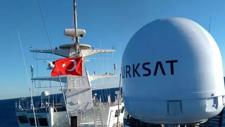 Gemiler, dünyanın her köşesinde TÜRKSAT'ın gözetiminde