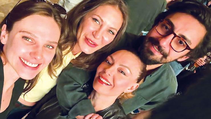Alina Boz ve Umut Evirgen'den Boğaz'dan Levent'e Eğlence Gecesi!