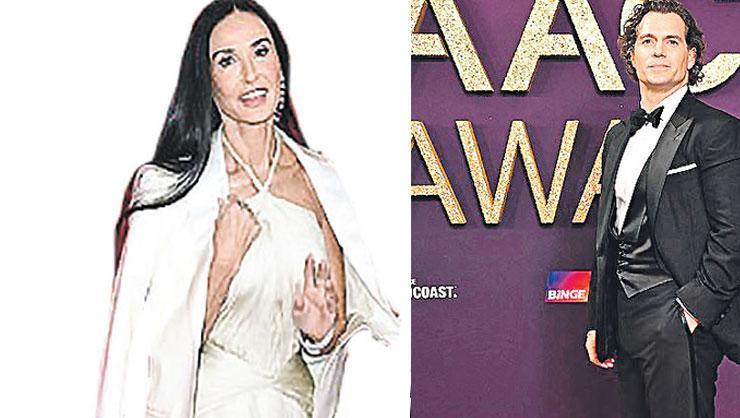 İdeal boy farkı 24 santimetre! Demi Moore ve Henry Cavil ideal