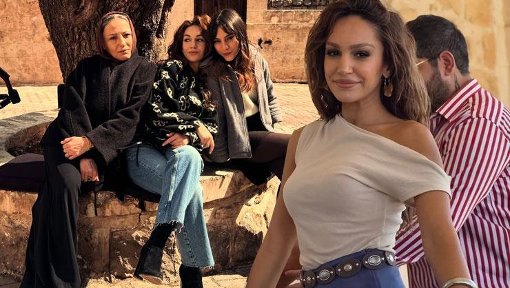 Sahra Şaş paylaştı! Uzak Şehir setinde renkli anlar