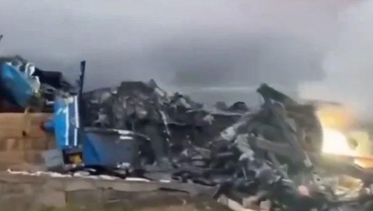 Rusya’da helikopter, evin üzerine düştü! 5 can kaybı