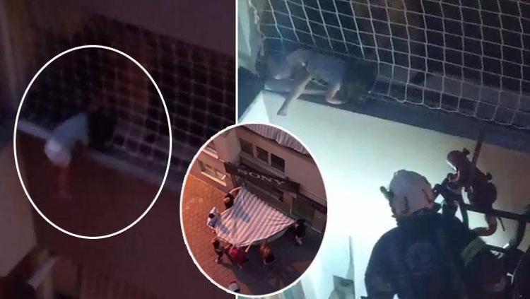 Denizli'de korku dolu anlar! Canını hiçe sayıp kurtarmaya koştu