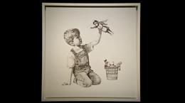 Banksy'nin sağlık çalışanlarına bağışlayacağı eseri rekor fiyata satıldı
