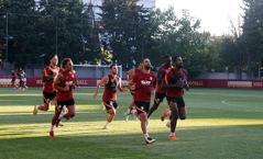Galatasaray, St. Johnstone maçı hazırlıklarını sürdürdü