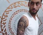 Hakan Çalhanoğlu aslan dövmesinin sebebini açıkladı