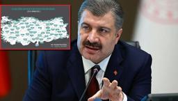 Son dakika: Koronavirüs vaka yoğunluğu en çok artan 10 ilimiz! Bakan Koca paylaştı