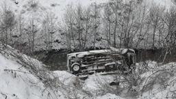 Tokat’ta feci kaza! Minibüs uçuruma devrildi: Yaralılar var