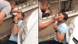 Duş alan kadını pencereden dikizlerken kadının kocası tarafından yakalandı