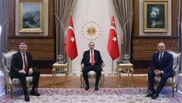 Cumhurbaşkanı Erdoğan, Bulgaristan Hak ve Özgürlükler Partisi Genel Başkanı Karadayı'yı kabul etti