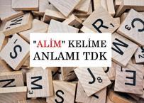 Alim nedir? Alim ne demek TDK? Alim kime denir?