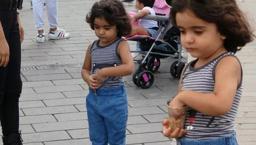 Taksim'de ekipleri harekete geçiren görüntü!