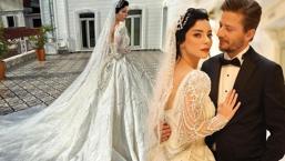 Merve Boluğur ve Mert Aydın dün akşam evlendi