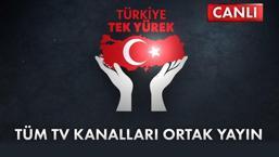 Türkiye Tek Yürek… Ortak yayında yardım kampanyası