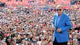 Cumhurbaşkanı Erdoğan'dan İstanbul'daki tarihi mitingde maaş zammı açıklaması