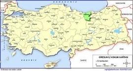 Giresun haritası: Giresun ilçeleri nelerdir? Giresun hangi bölgede yer alır?