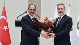 MİT'te devir teslim! İbrahim Kalın görevi devraldı