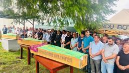 Feci kazada can vermişlerdi! 3 kişi, son yolculuklarına uğurlandı