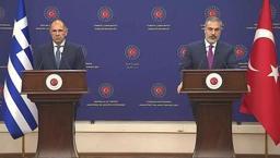 Bakan Fidan’dan Yunan mevkidaşıyla ortak açıklama