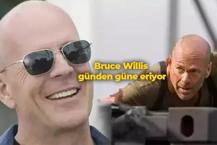 Demans hastalığına yakalanan Bruce Willis günden güne eriyor