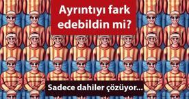 Resimdeki 3 detay... 15 saniyede bulabilen dahi! 
