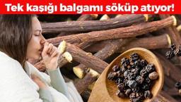 Ne öksürük ne de balgam bırakıyor! Köh köh öksürüğü şıp diye kesiyor...