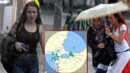 İstanbul için peş peşe uyarılar! Kentin bir yakası yağışa teslim! Ne zaman bitecek?