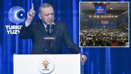 AK Parti'de büyük kongre...Cumhurbaşkanı Erdoğan: İsimler fani, baki olan tek şey dava!