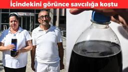 Kola şişesinden çıkan görenleri şaşkına çevirdi! İçmek için dolaptan çıkardı, içindekini görünce savcılığa koştu