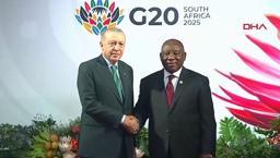 G20 Zirvesi başlıyor! Cumhurbaşkanı Erdoğan, resmi törenle karşılandı