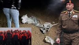 İşte Ankara'da düşen Libya heyetini taşıyan uçağın görüntüleri!