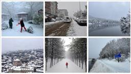 Meteoroloji günler öncesinden uyarmıştı: Kış Türkiye'yi sardı! Kent merkezleri beyaza büründü...