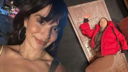 Sahnede korkutan anlar! Aslı Bekiroğlu'nun kafasına kapı düştü