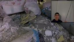 Facianın eşiğinden dönüldü! İstanbul'da bir apartman dairesinin tavanı çöktü
