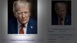 Trump’tan şoke eden paylaşım: Kendini 'Venezuela’nın Geçici Başkanı' ilan etti