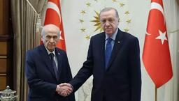 Beştepe'de kritik zirve! Cumhurbaşkanı Erdoğan, MHP lideri Bahçeli'yi kabul etti